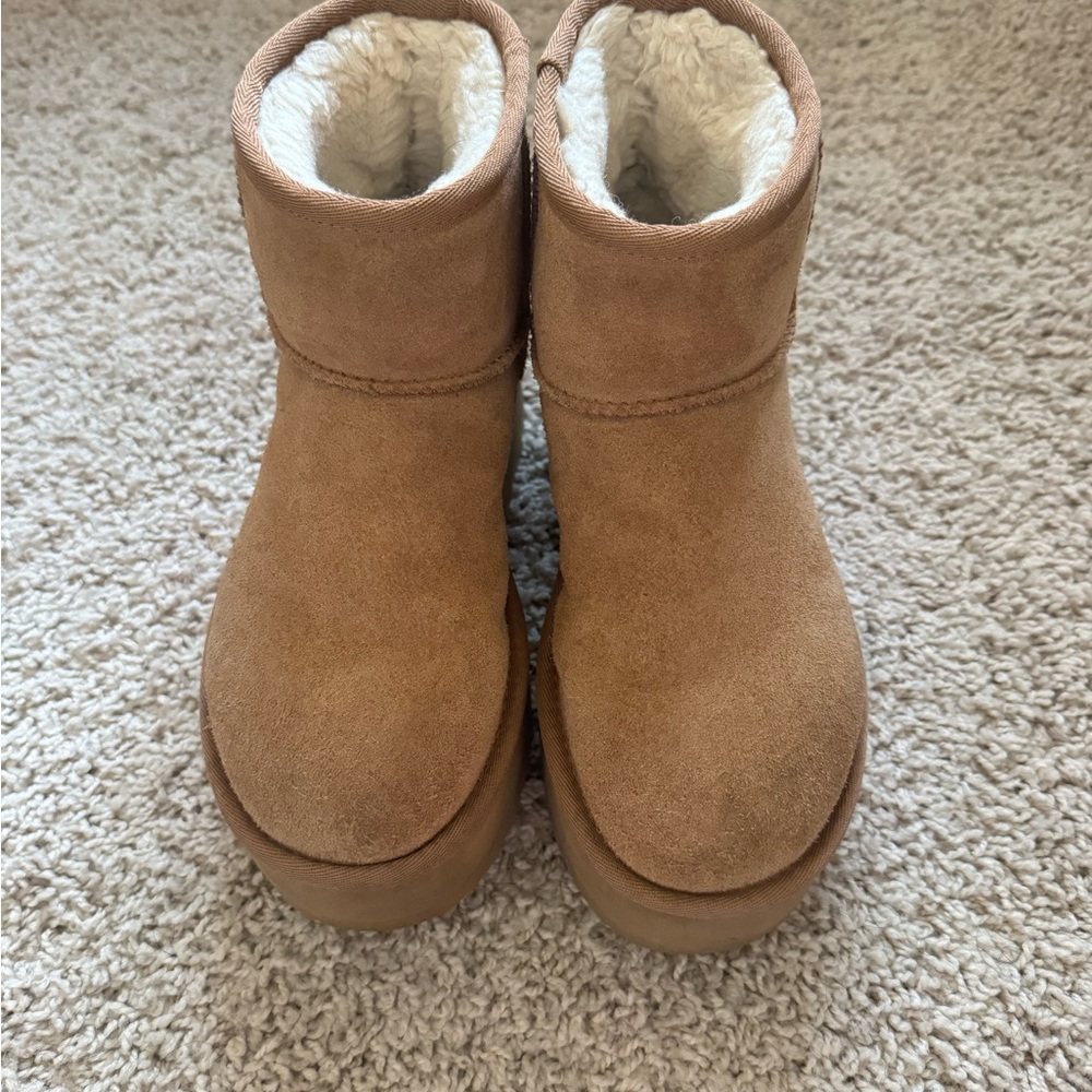 UGG Platform Ankle Boots